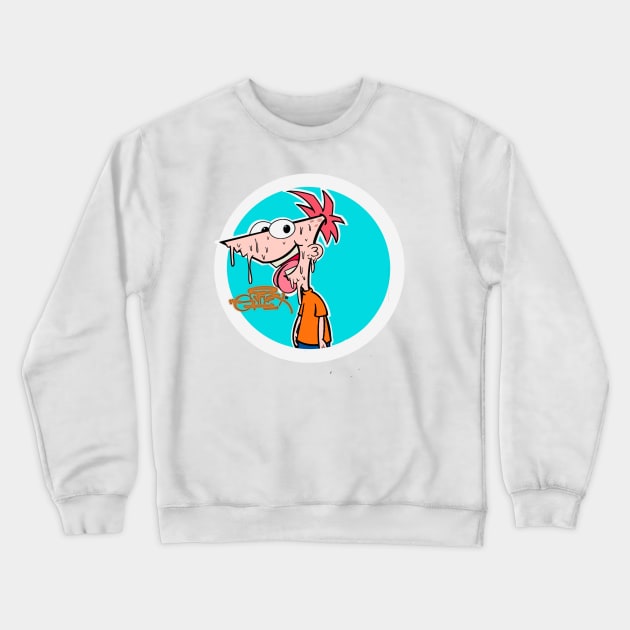 phineas Crewneck Sweatshirt by Nogymeks